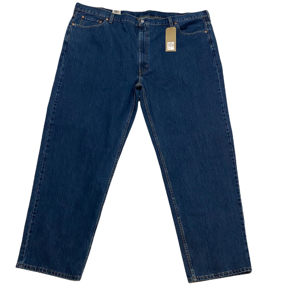 NWT Levi Strauss & Co Original Riveted 550 Relaxed Denim Mens Jeans Size 52 x 34